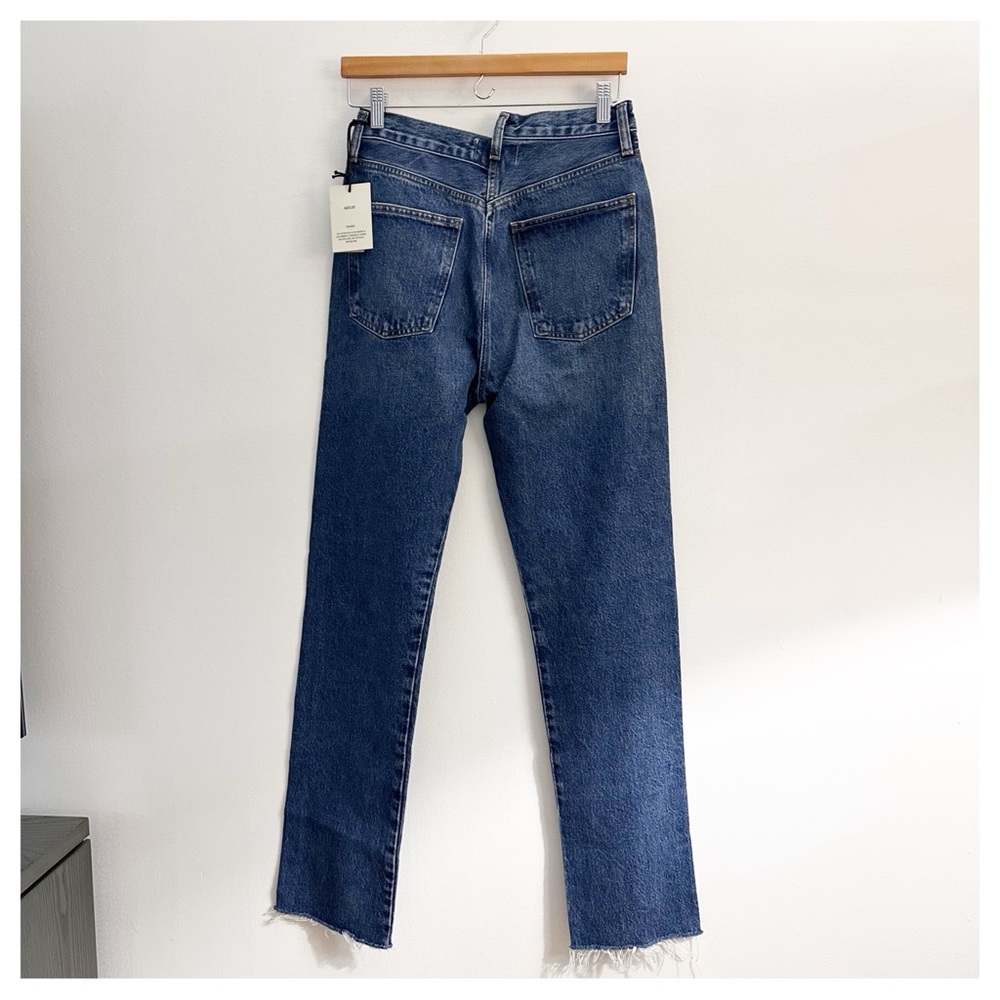 NWT AGolde Criss‎ Cross Straight Range size 27 - Picture 5 of 7